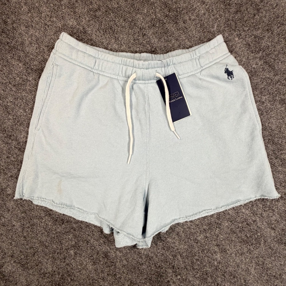 Polo Ralph Lauren Womens XS French Terry Raw Hem Sweat Shorts 211851164002 0803